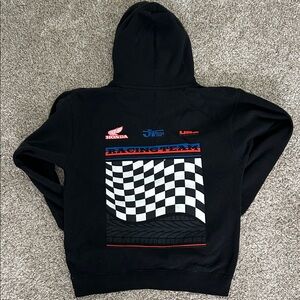 Honda Racing Team Black Hoodie